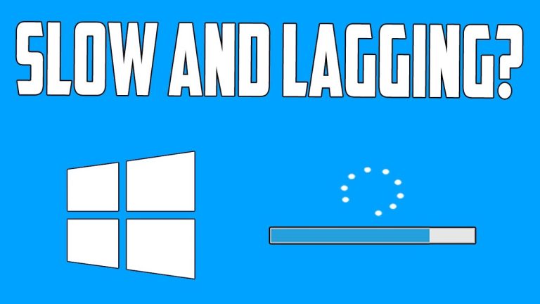 How to Fix Laptop Lag Problem in Windows 10 & 11